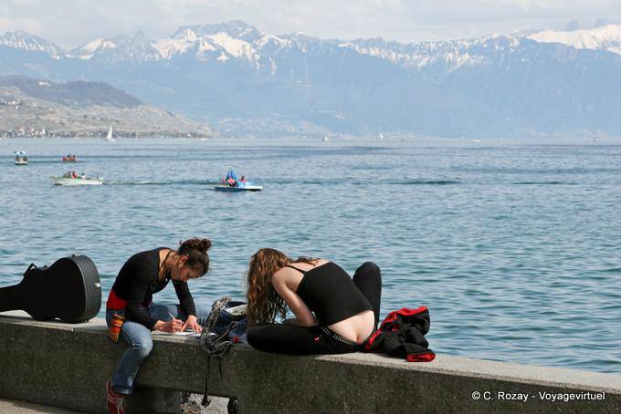 Charmeuses studious, Ouchy - Switzerland