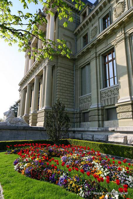 Flowers of Justice, Lausanne Montbenon - Switzerland