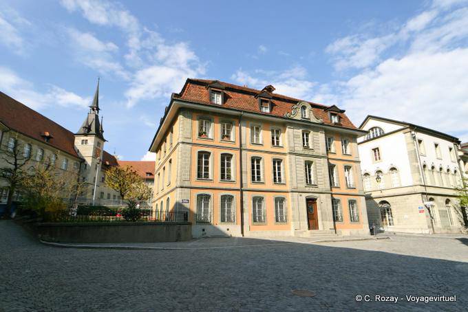 Building of the city, Lausanne - Switzerland