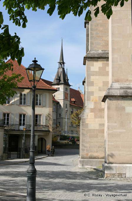 Towards St-Francois, Lausanne - Switzerland