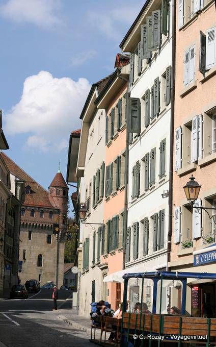 Lausanne, rue Cité-Behind - Switzerland