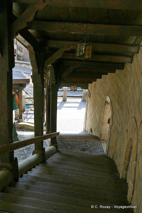 Stairs market, Lausanne - Switzerland
