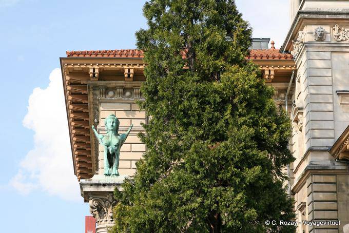 Female Sphinx, Rumine Palace, Lausanne - Switzerland
