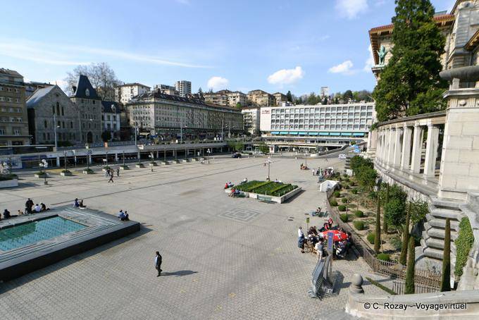 Panorama Square Riponne, Lausanne - Switzerland