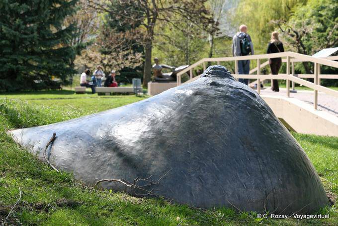 Martigny, Gianadda foundation, sculpture, Sein Caesar - Switzerland