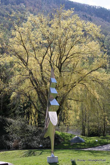 Brancusi, the great cock, sculpture, Gianadda foundation - Switzerland
