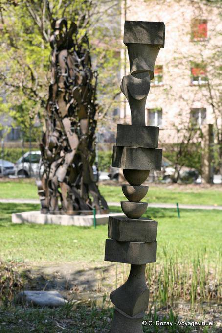 Sculpture Onno de Wit, Gianadda foundation - Switzerland