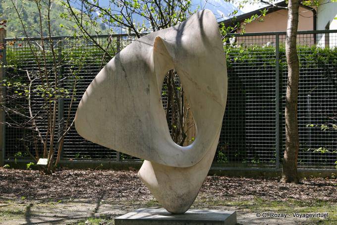 Work of Max Bill, Martigny, Gianadda foundation - Switzerland