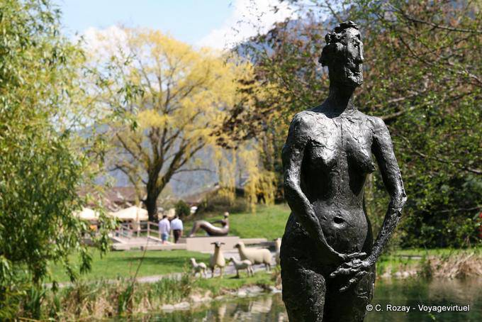 La Folle Virgin Germaine Richier, sculpture, Gianadda foundation - Switzerland