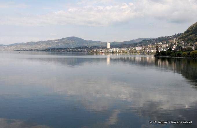 Montreux, view from the dock Ami Chessex - Switzerland