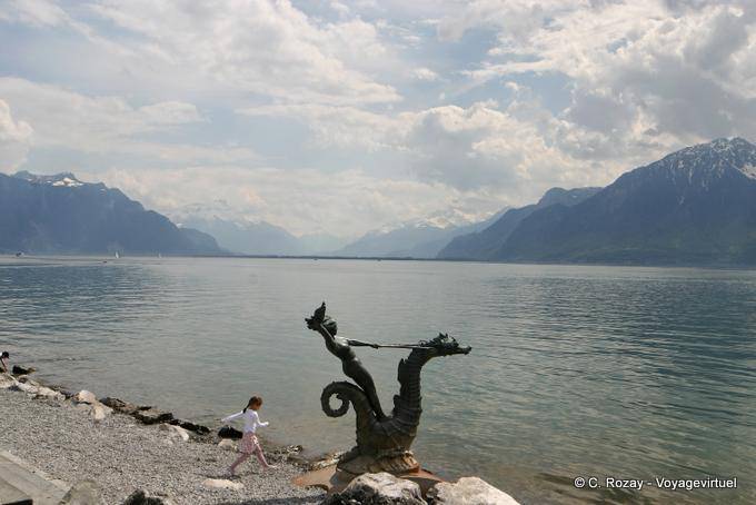 Panorama of the hippocampus, Vevey - Switzerland