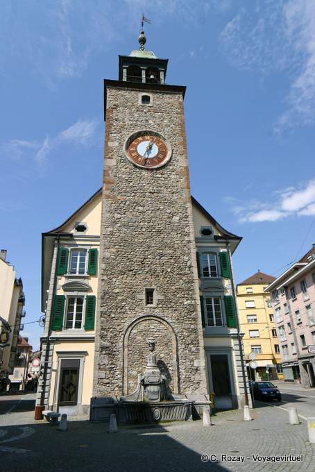 The Clock Tower, Vevey - Switzerland