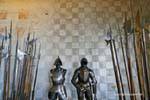 Armor and pikes, Chillon Castle, Switzerland.