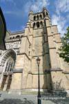 Lausanne, the bell tower of the Cathedral, Switzerland.