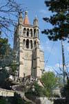 Belfry of the Lausanne Cathedral, Switzerland.
