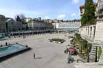 Panorama Square Riponne, Lausanne, Switzerland.
