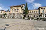 Facade of the Palais de Rumine, Lausanne, Switzerland.