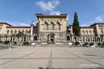 Panorama of the Palais de Rumine, Lausanne, Switzerland.