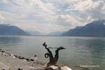 Panorama of the hippocampus, Vevey, Switzerland.