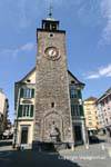 The Clock Tower, Vevey, Switzerland.
