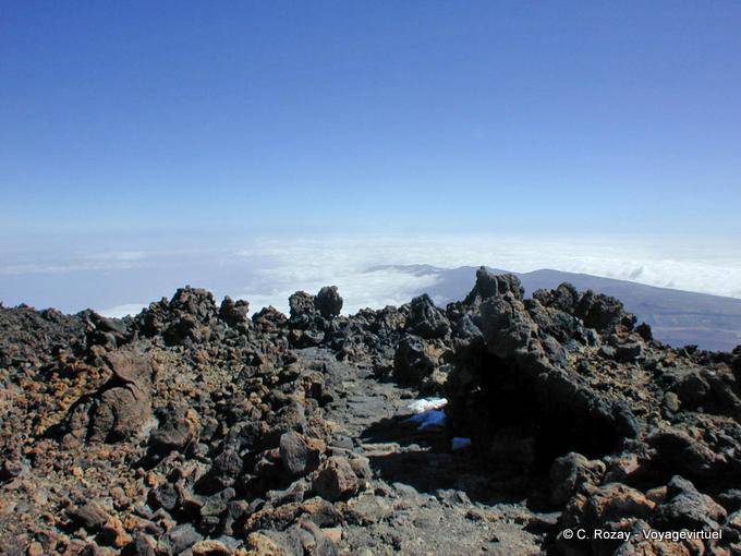 Tenerife, the island views from the Teide