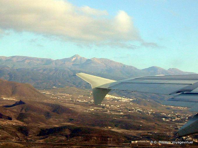 Tenerife View of plane