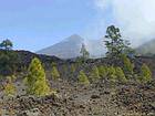 Clouds in the caldera of Teide, Tenerife.