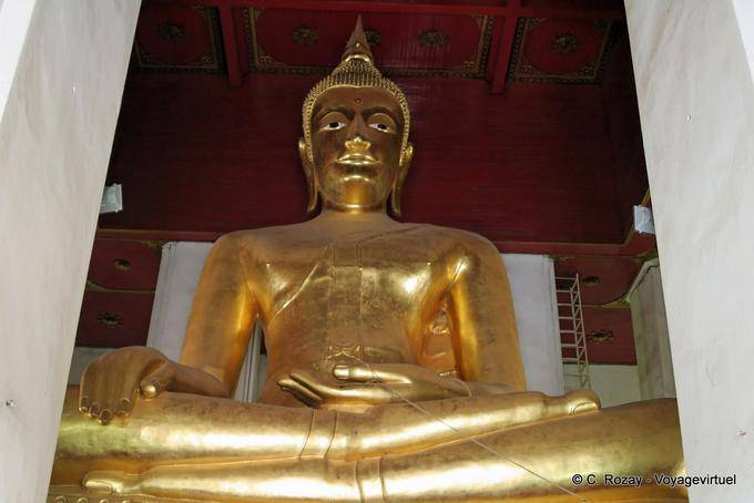 Buddha Wat Na Phra Men, Ayutthaya - Thailand