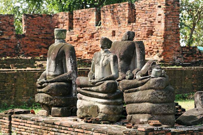 Headless Buddhas, Wat Phra Sri Samphet, Ayutthaya - Thailand
