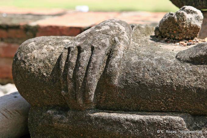 Main Stone, Wat Raj Burana, Ayutthaya - Thailand