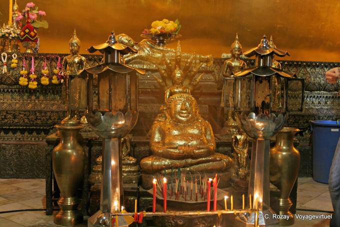 Laughing Buddha, Wat Pho, Bangkok - Thailand