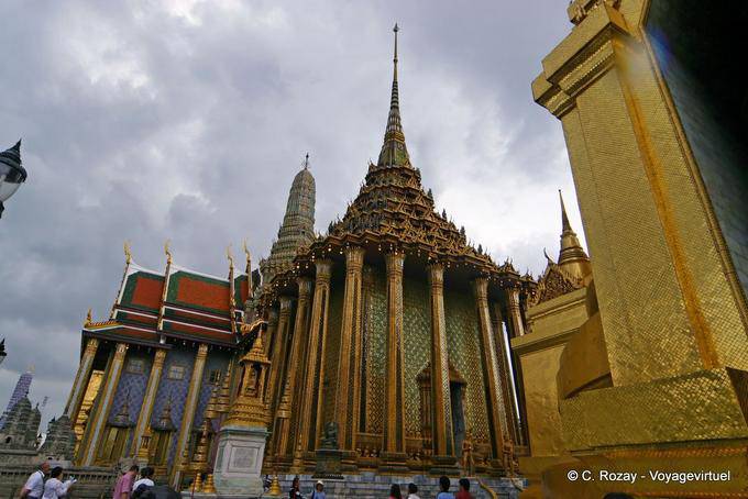The Library Phra Mondop, Wat Phra Kaew, Bangkok - Thailand