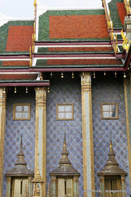 Next to the Royal Pantheon, Wat Phra Kaew, Bangkok - Thailand