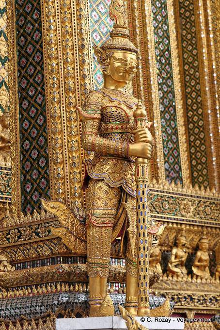Mankorakarn Ramakien Giant, Wat Phra Kaew, Bangkok - Thailand