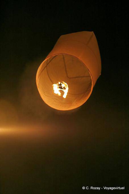 Balloon paper, Chiang Mai - Thailand