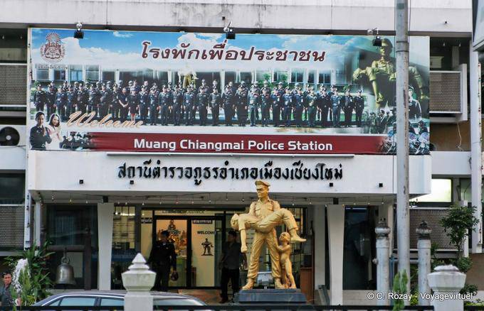 Police station, Chiang Mai - Thailand