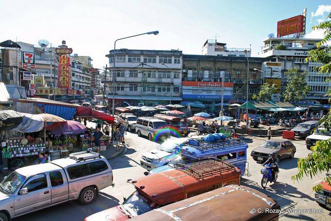 City traffic, Chiang Mai - Thailand