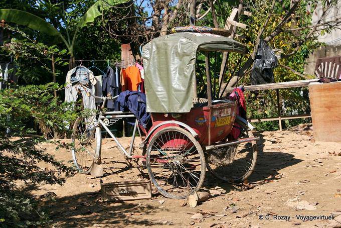 Rickshaw inhabited, Chiang Mai - Thailand