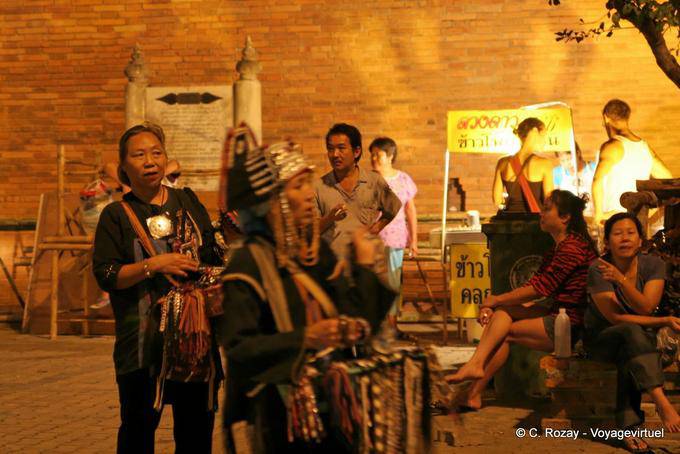 Street at night, Chiang Mai - Thailand
