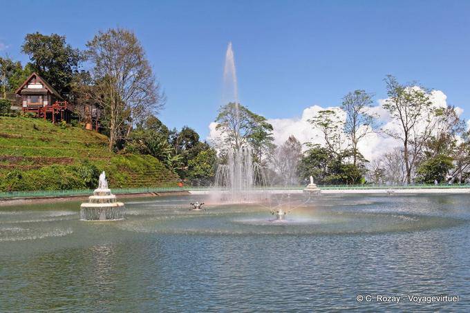 The tank, Phuping Palace, Chiang Mai - Thailand