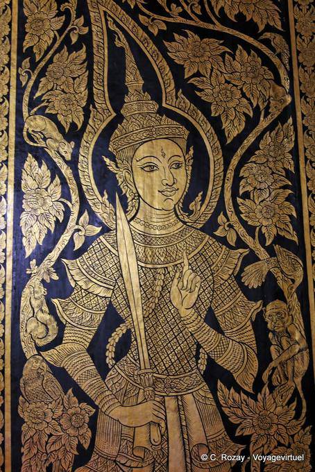 Door decor, Chiang Mai Temple - Thailand