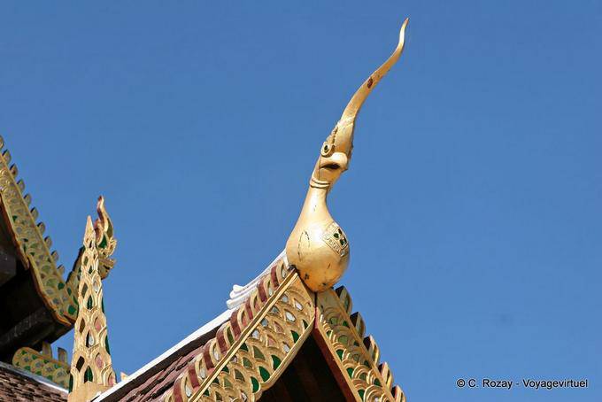 Wat Pan Tao Chofah of Chiang Mai Temple - Thailand