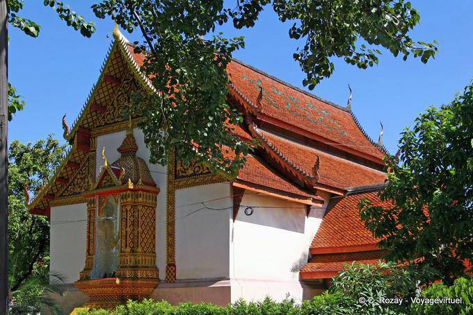 Religious architecture, Chiang Mai Temple - Thailand