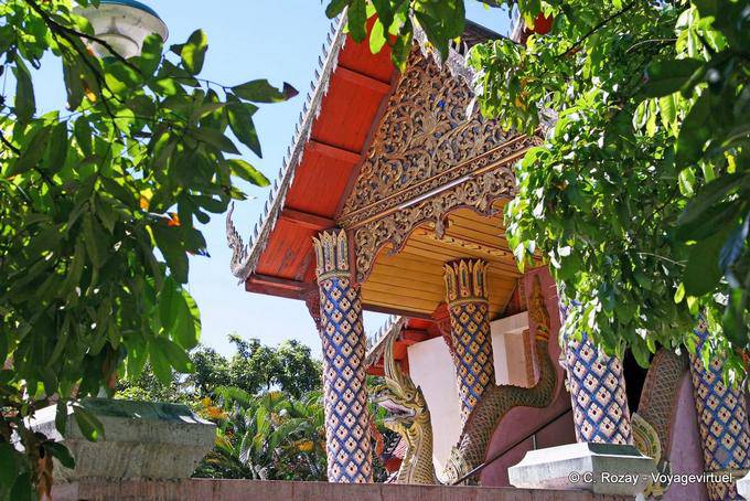 Around the Wat Phra Singh, Chiang Mai Temple - Thailand