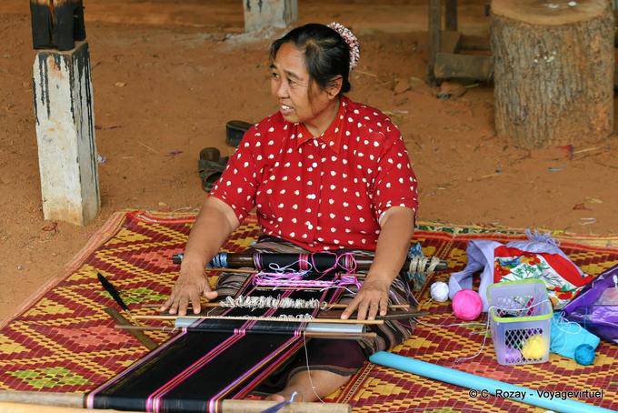 Mini loom, Chiang Mai - Thailand