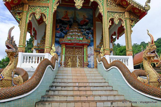 Viharn the Buddhist temple to Chiang Mai - Thailand