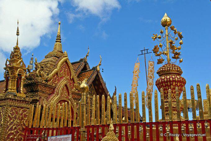 Wealth of the sanctuary, Wat Doi Suthep, Chiang Mai - Thailand