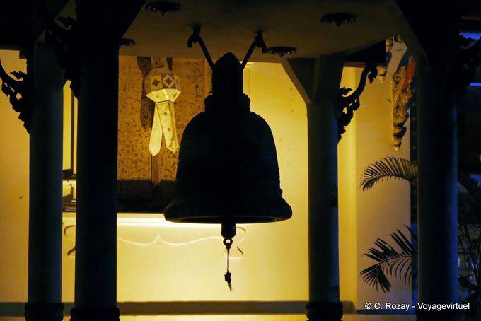 Belfry bell, Wat Phra Singh, Chiang Mai - Thailand