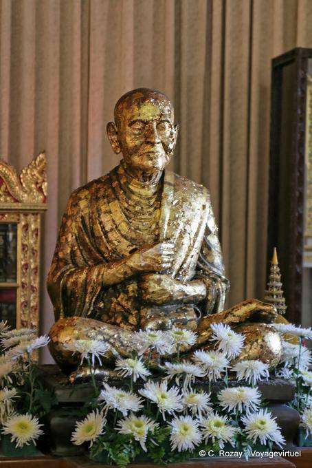 Monk Representation, Wat Phra Singh, Chiang Mai - Thailand