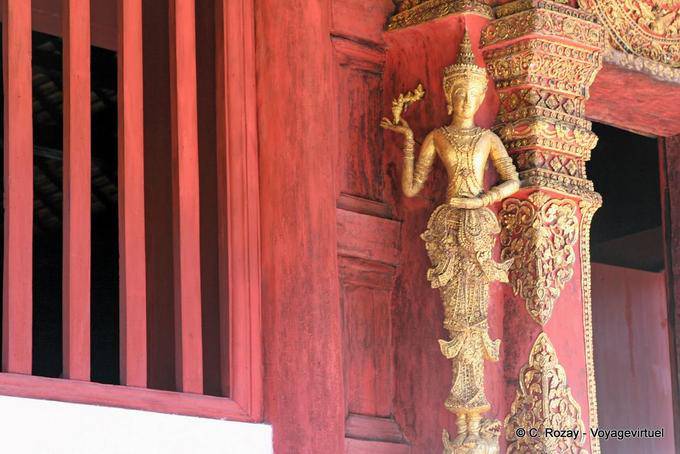 Exterior decoration, Wat Phra Singh, Chiang Mai - Thailand